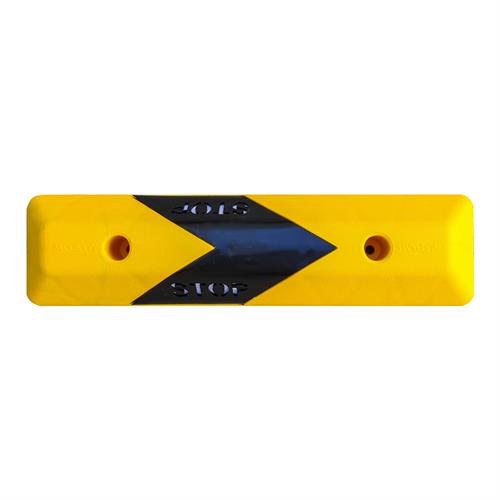 Plastik Oto Park Araç Stoperi 60 cm Sarı-Siyah