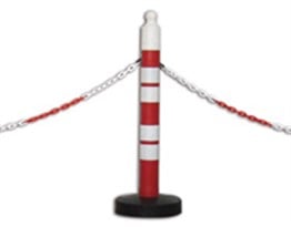 Plastik Zincir Sarı-Siyah 15 m