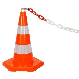 Plastik Zincir Sarı-Siyah 5 m