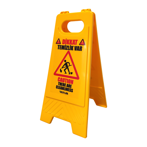 PPC Temizlik Var Levhası 5li Set