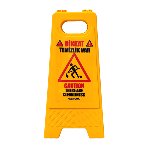 PPC Temizlik Var Levhası