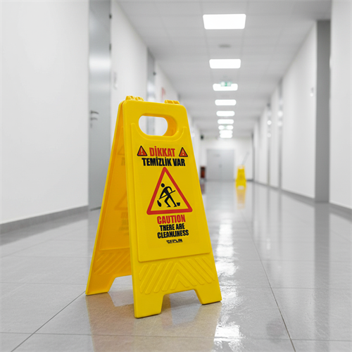 PPC Temizlik Var Levhası