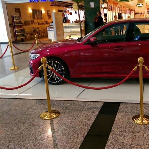 Protokol Bariyeri Kancalı Örgü Kordonu Gold