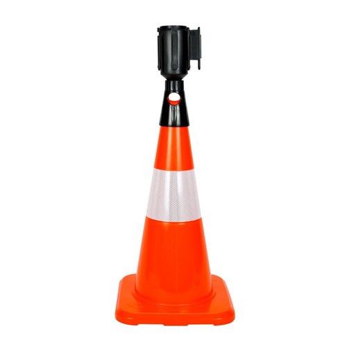 PVC 50 cm Koni - Ağırlıksız Trafik Dubası (Tek Reflektifli)