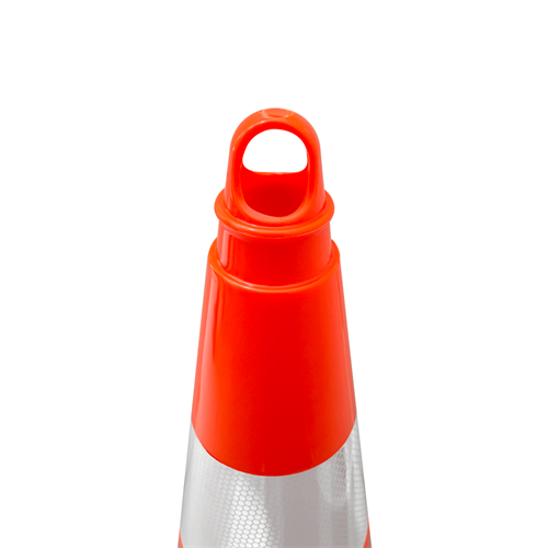 PVC Traffic Cone With Double Reflective Collar 75 cm
