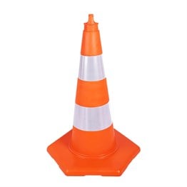 PVC Trafik Konisi 75 cm - Ağırlıksız Trafik Dubası