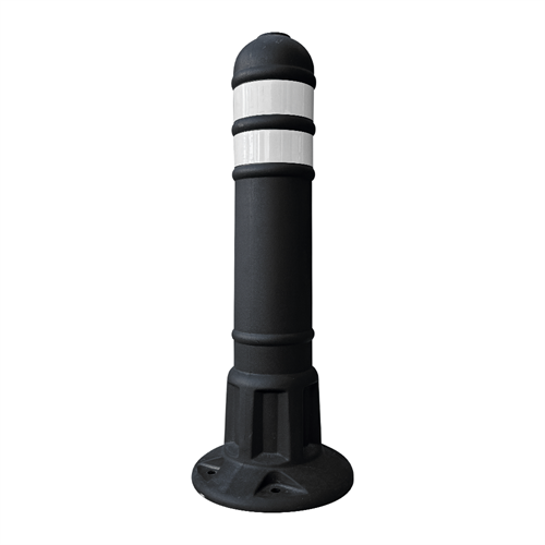 Island Bollard Black 50 x 20 cm