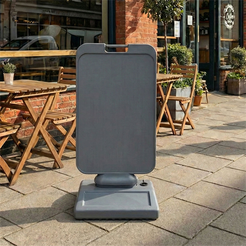 Reklam Dubası Gri 105 cm