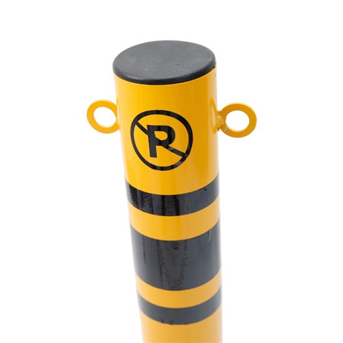 Ø76 mm Boru Sabit Direk, Kulaklı Metal Duba 75 cm