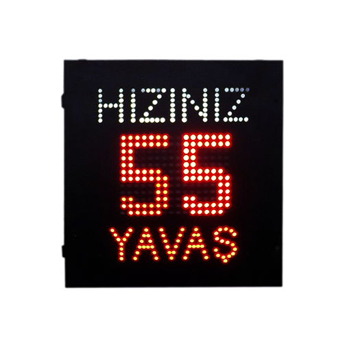Şehir İçi Radarlı Hız Uyarı Sistemi
