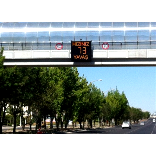 Şehir İçi Radarlı Hız Uyarı Sistemi