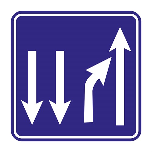 Şerit Düzenleme Levhası B-50a