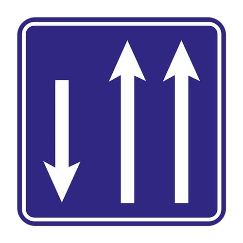 Şerit Düzenleme Levhası B-50a