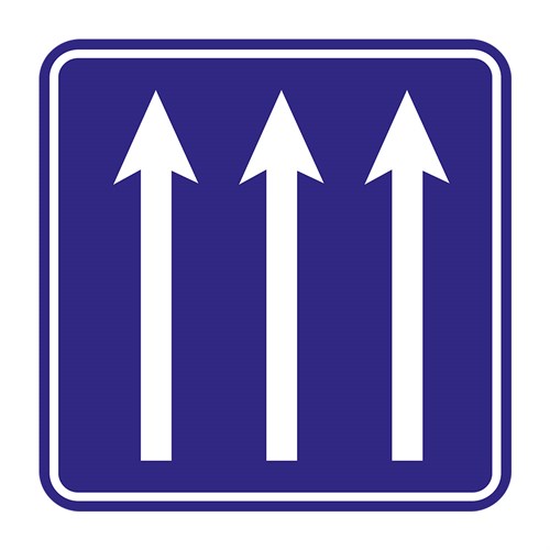 Şerit Düzenleme Levhası B-50a