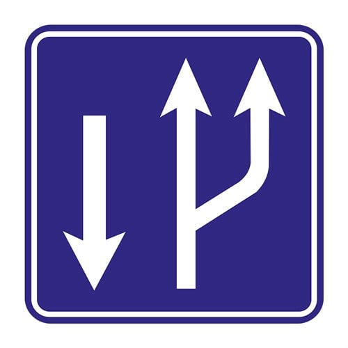 Şerit Düzenleme Levhası B-50a