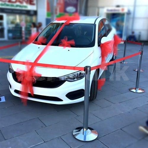 Şerit Krom Bariyer 3 Metre