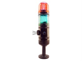 Ses Ayarlı İki Katlı LED ve Buzzer 95 dB (413-2LP)