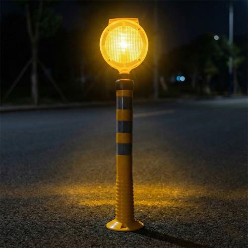 Solar Sarı Yuvarlak Flaşörlü Sarı Delinatör Seti