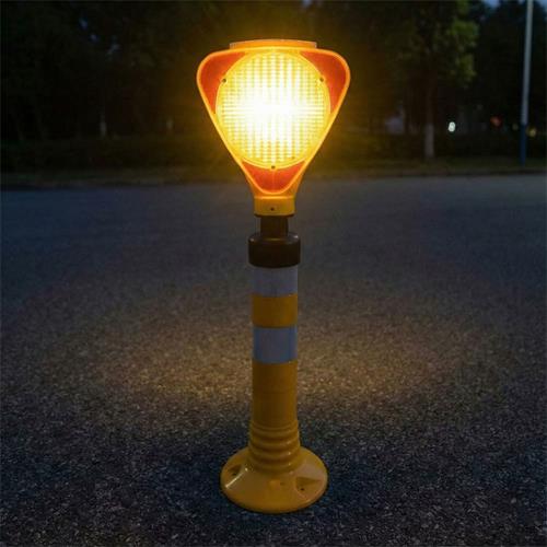 Solar Üçgen Flaşörlü Delinatör Seti Sarı