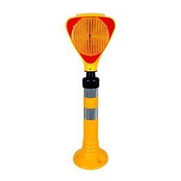 Solar Üçgen Flaşörlü Delinatör Seti Sarı