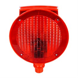 Solar Yuvarlak Flaşörlü Delinatör Seti Siyah