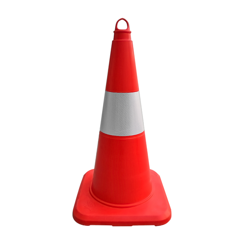 EKO 50 cm Koni TPE - Ağırlıksız Trafik Konisi (Tek Reflektifli)