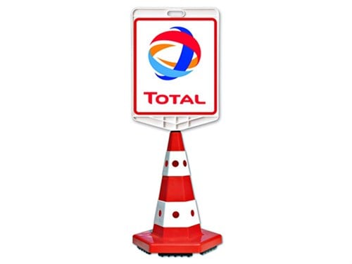 Traffic Cone Weight 330 x 50 mm (Hectagonal)