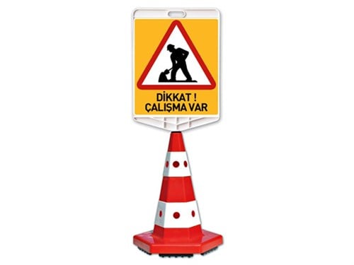 Traffic Cone Weight 330 x 50 mm (Hectagonal)