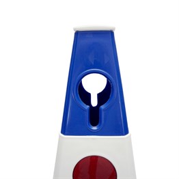 Ultra Kedi Gözlü Koni Mavi Ağırlıklı 60 cm Trafik Dubası