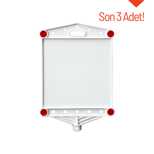 Yıldızlı Boş Levha 30 x 30 cm