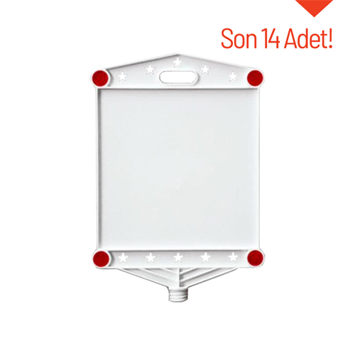 Yıldızlı Boş Levha 30 x 30 cm