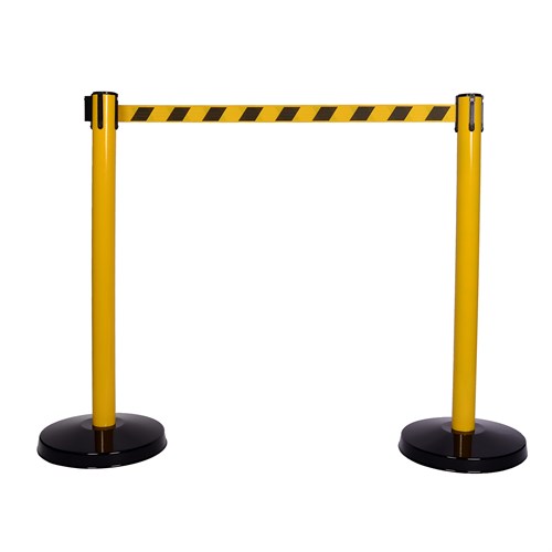 Yönlendirme Şerit Bariyer Boyalı Sarı (Çift Renkli Şerit)