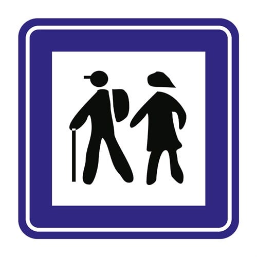 Yürüyüş Başlangıcı Levhası B-32