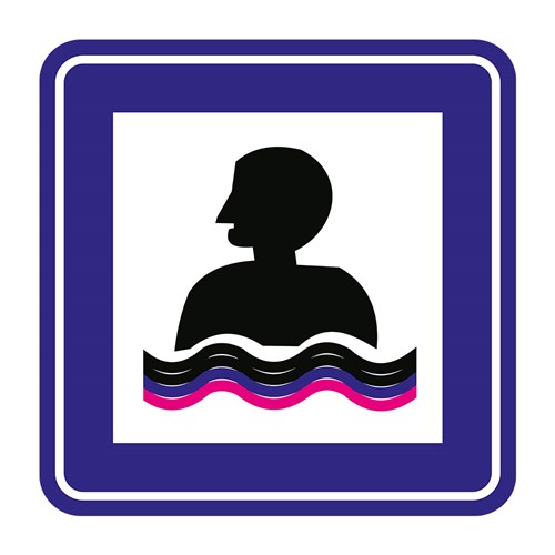 Yüzme Yeri Levhası B-46