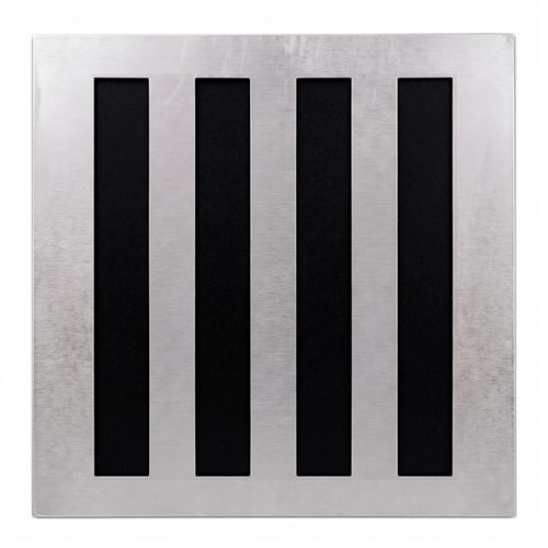 Zebra Tarama (Yaya Geçidi / Uyarı Alanı) Boyama Şablonu - Galvaniz Sac Levha 100x100cm