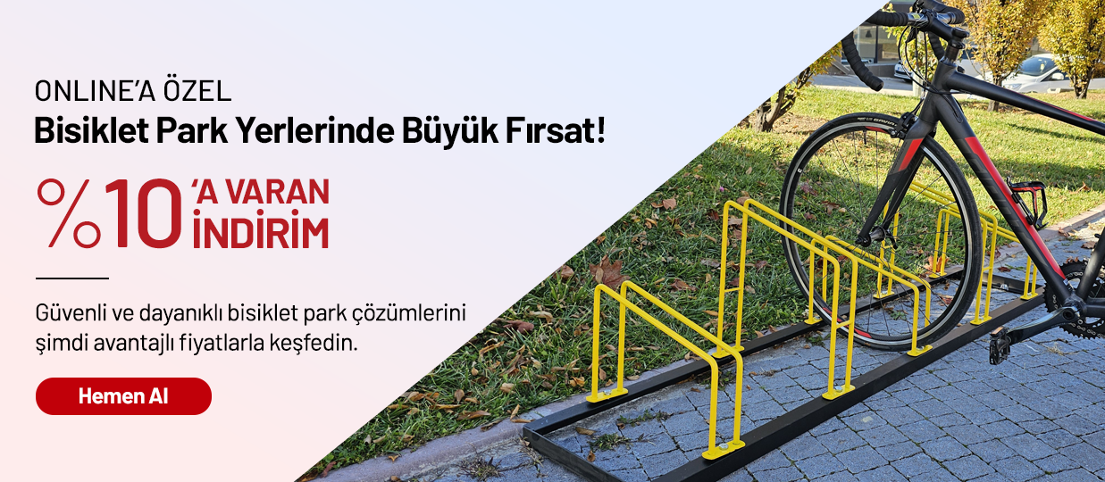 Bisiklet Park Yerlerinde İndirim