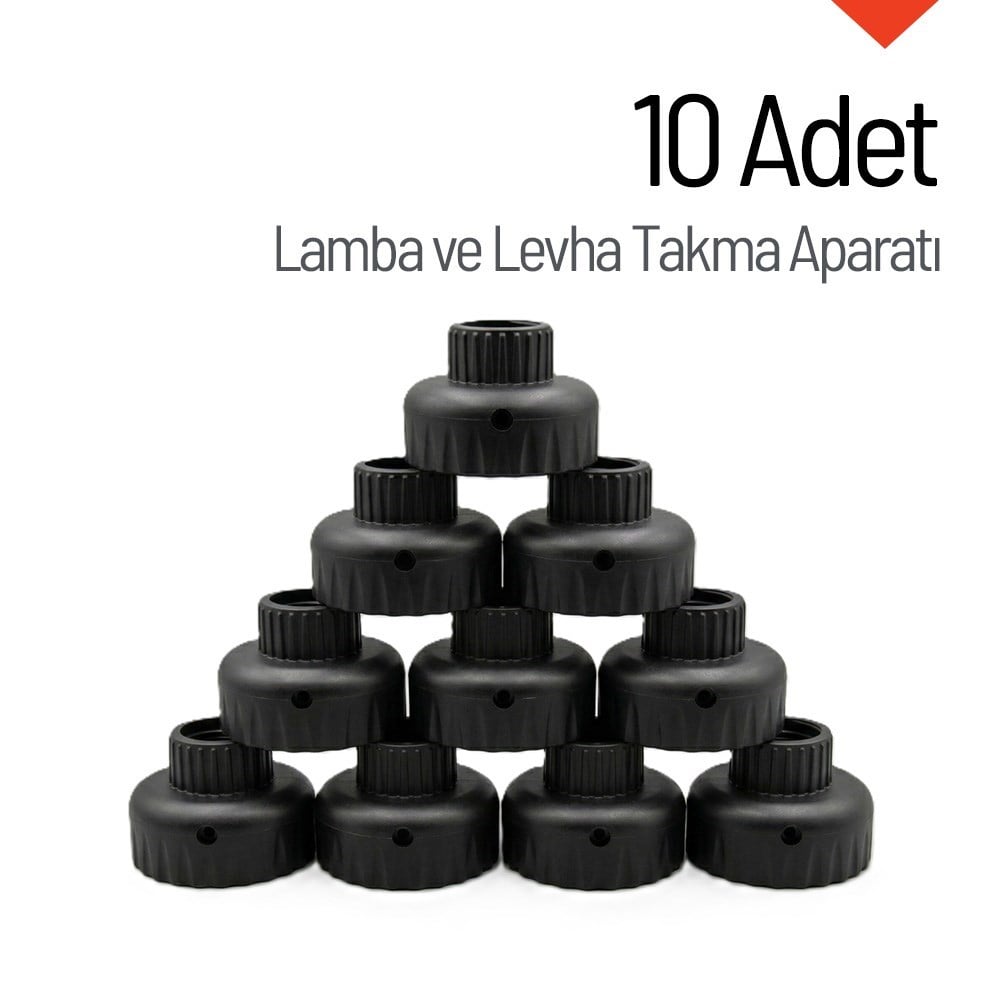 10 Adet Delinatör Lamba ve Levha Takma AparatıTamamlayıcı Ürünler