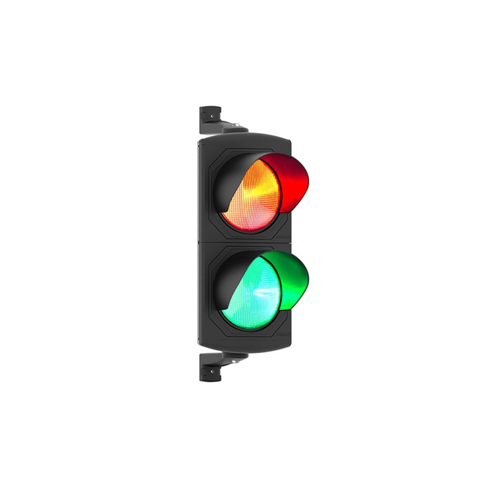 200 mm İkili Trafik Lambası Polycarbonat Gövde200 mm Sinyalizasyon (Trafik Lambası)
