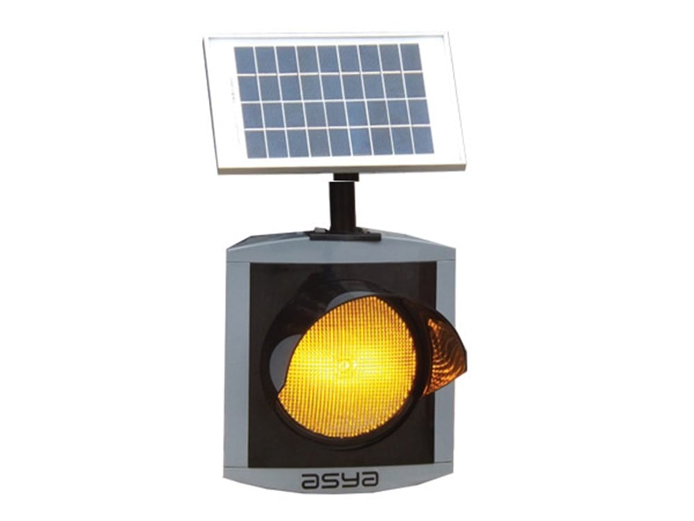 200 mm Power Ledli Güneş Enerjili Flaşör