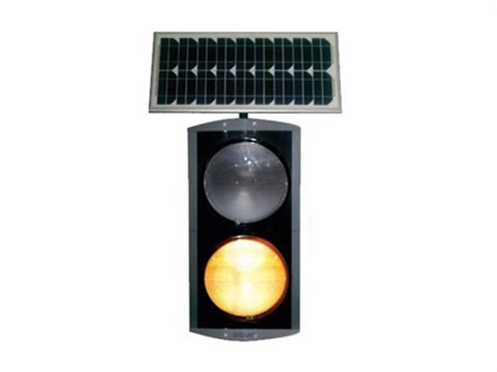 300 mm İkili Güneş Enerjili Flaşör, Solar Çakar Lamba