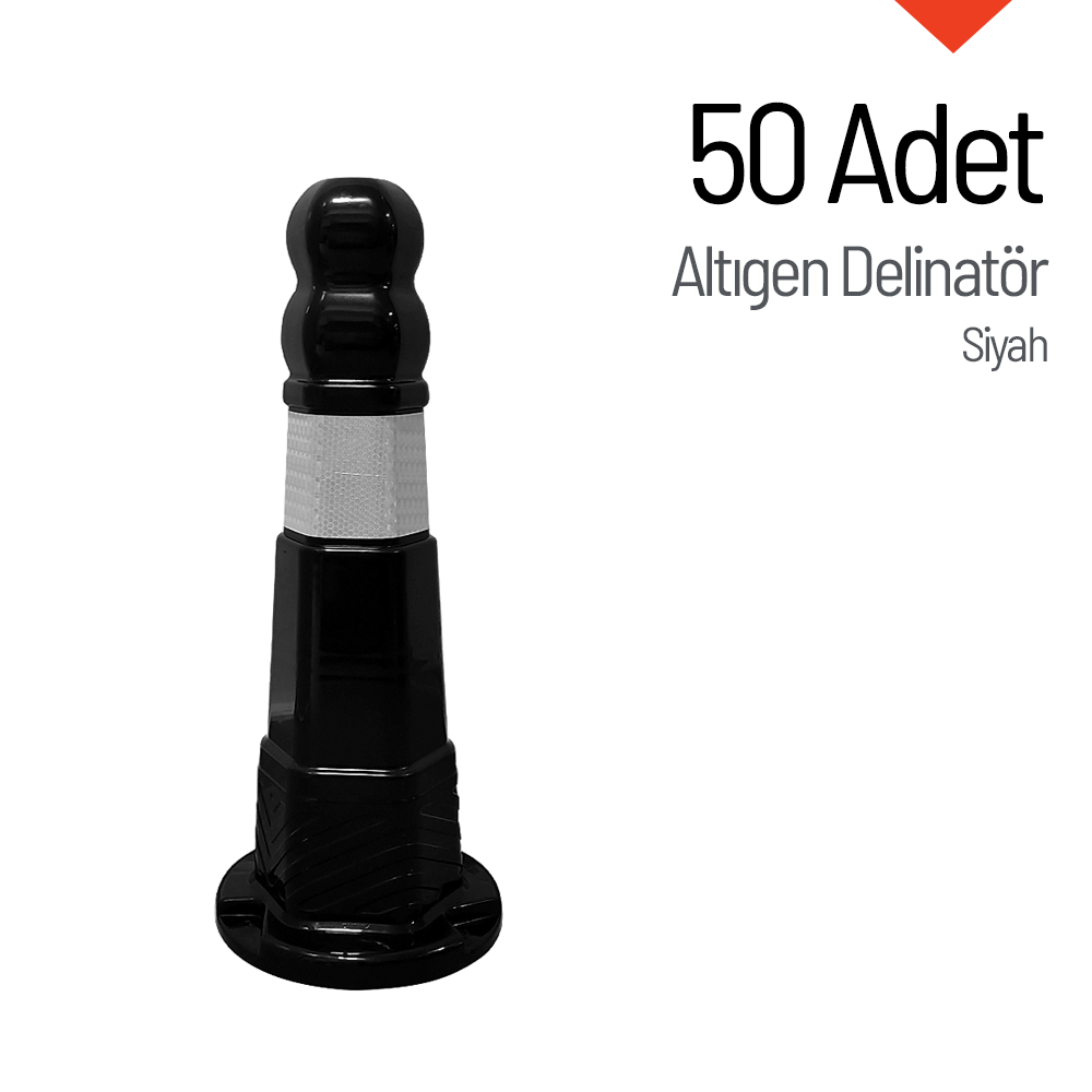 50'li Altıgen Delinatör Seti, Esnek DubaDelinatörler