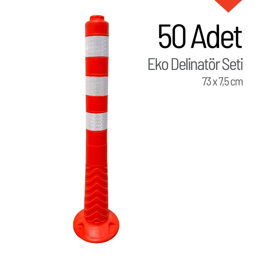 50'li Delinatör 73 x 7,5 cm EKO, Esnek DubaKampanyalı Delinatör Seti