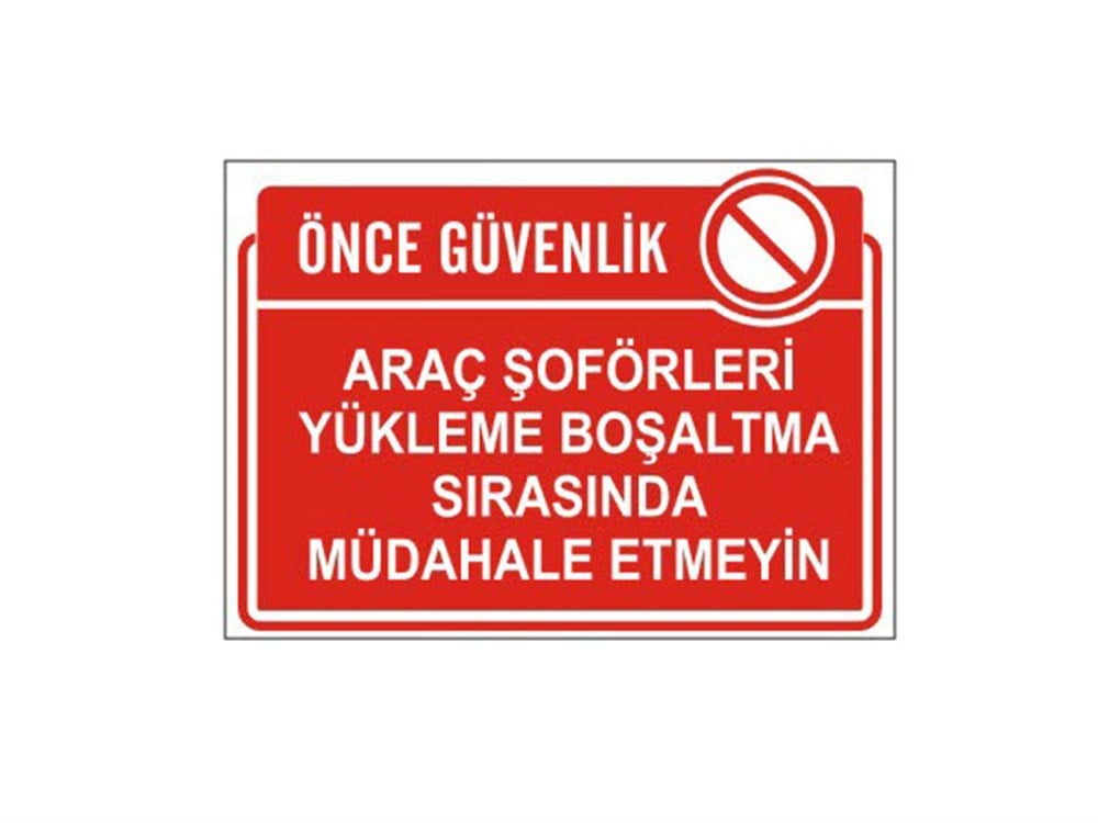 Araç Şoförleri Yükleme Boşaltma Sırasında Müdahale