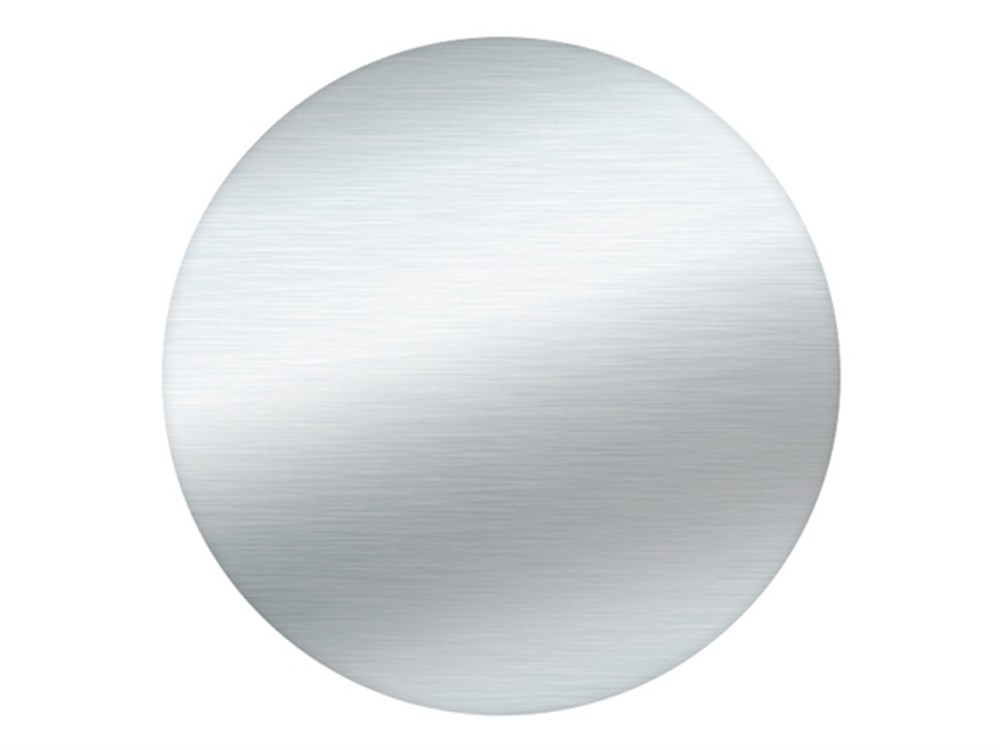 Galvanized Empty Circular Signboard Ø60 cm 2 mm