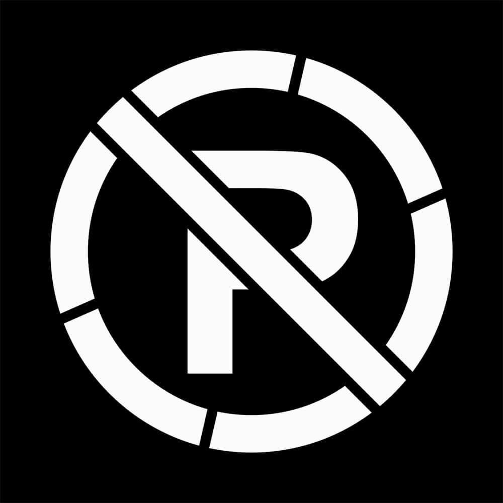 Composite Painting Stencil ''No Parking'' 100x100 cm