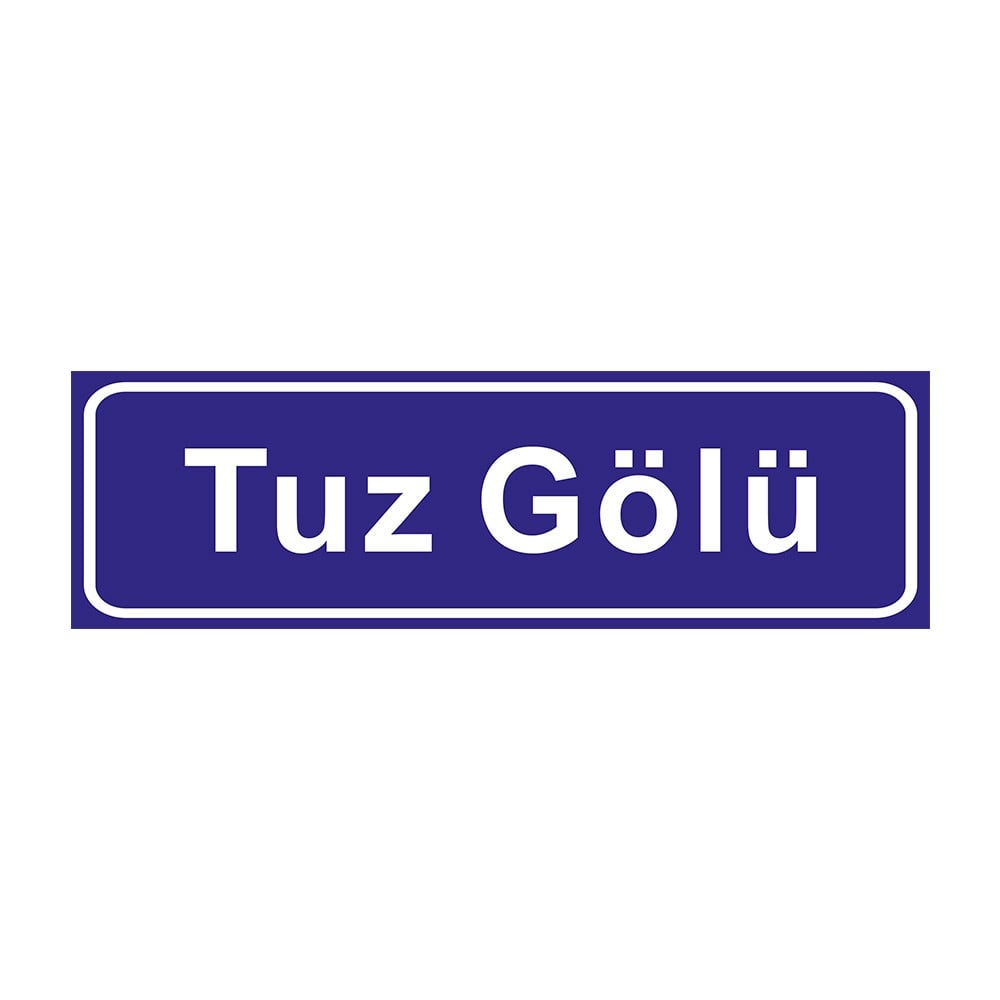Coğrafi Bilgi Levhası (Göl)  B-11dBilgi İşaretleri