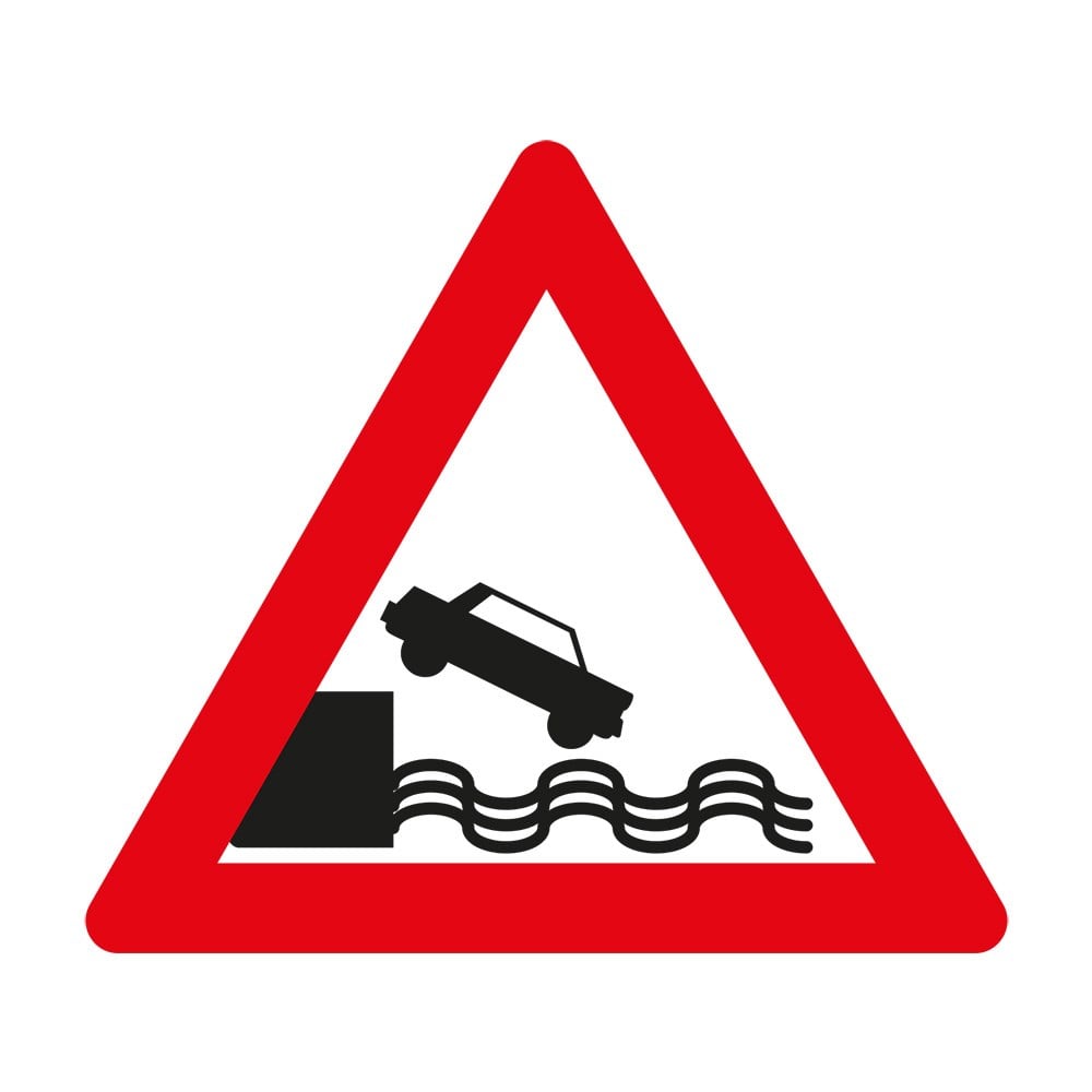 ''Riverbank'' Sign T-6