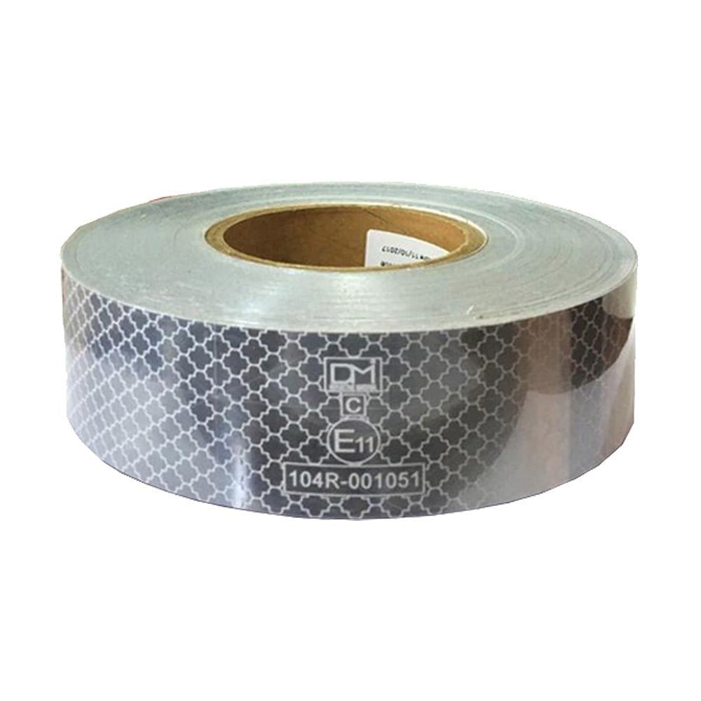 ECE 104 - Onaylı Reflektif Bant - 5cm x 46 Metre (METALİZE) Reflektif  Bant-Reflektör