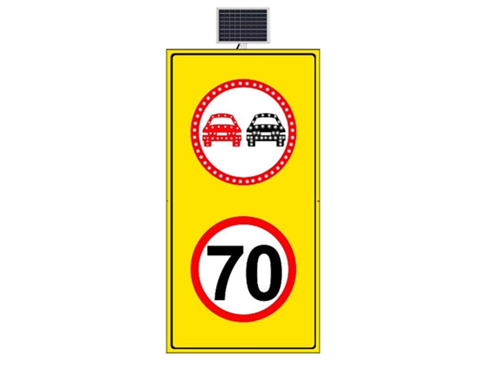 Güneş Enerjili Sollama Yasağı 70km 100x204 cm