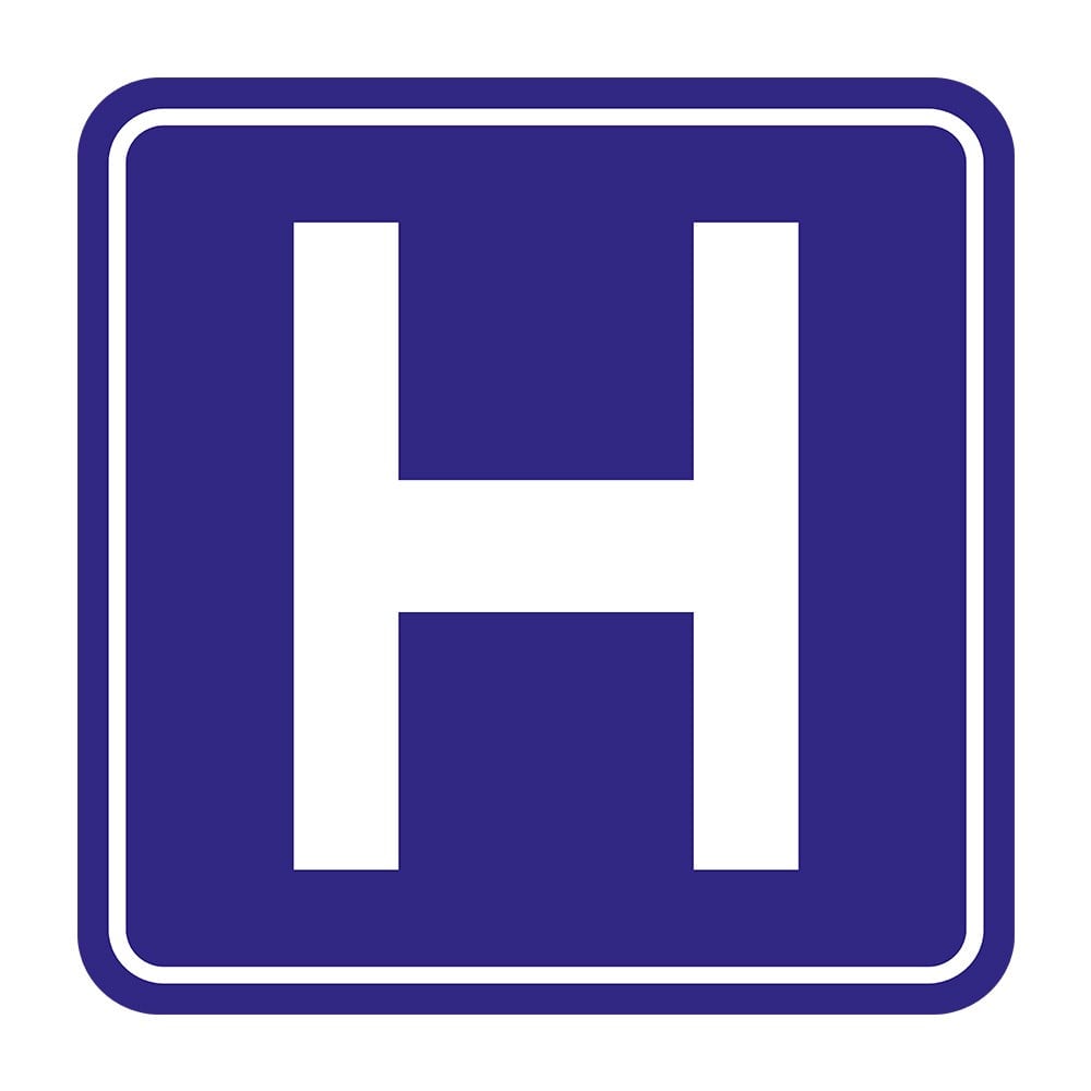Hastane Levhası B-15Bilgi İşaretleri